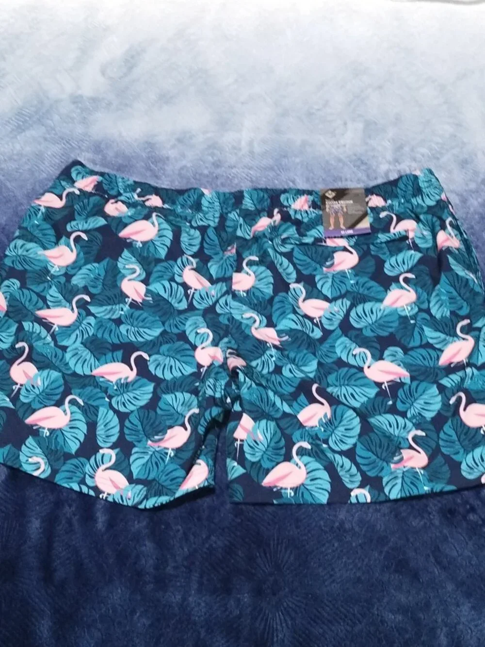 Men's Pink Flamingo Swim Trunks Size XX-Large. NWT.